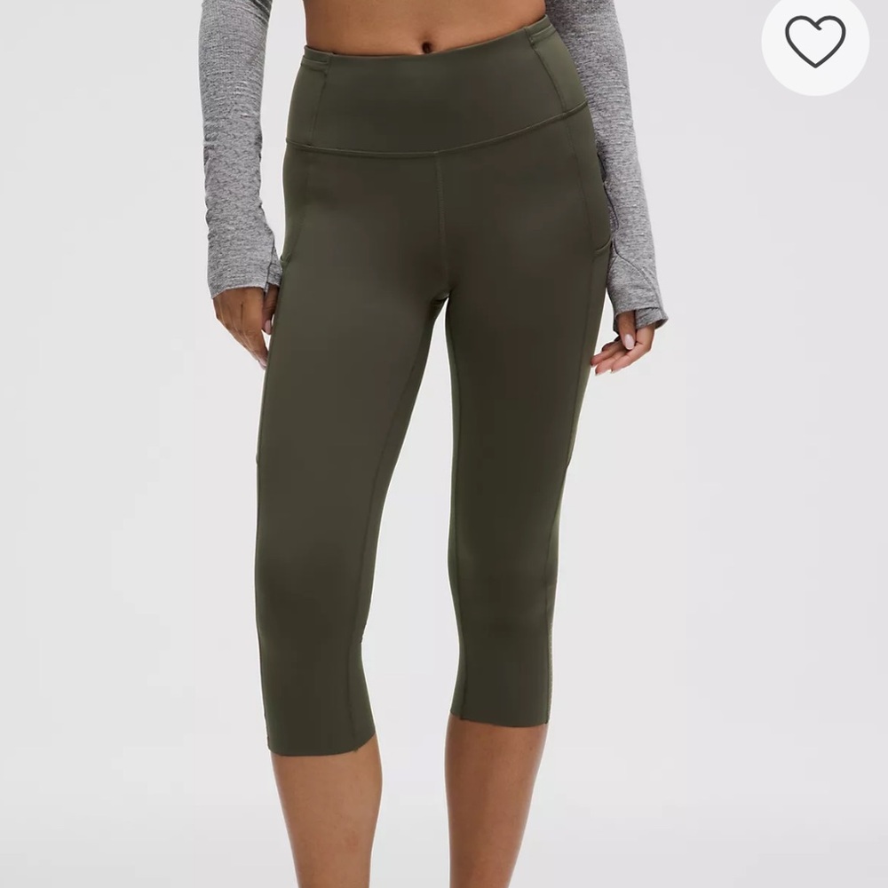 lululemon Olive Green Leggings